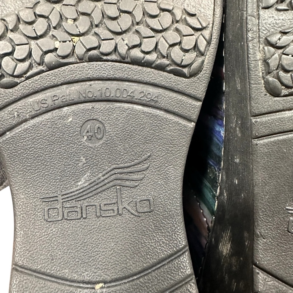Dansko XP 2.0 Paint Stroke Clog EU 40 US Size 10 - Picture 9 of 11